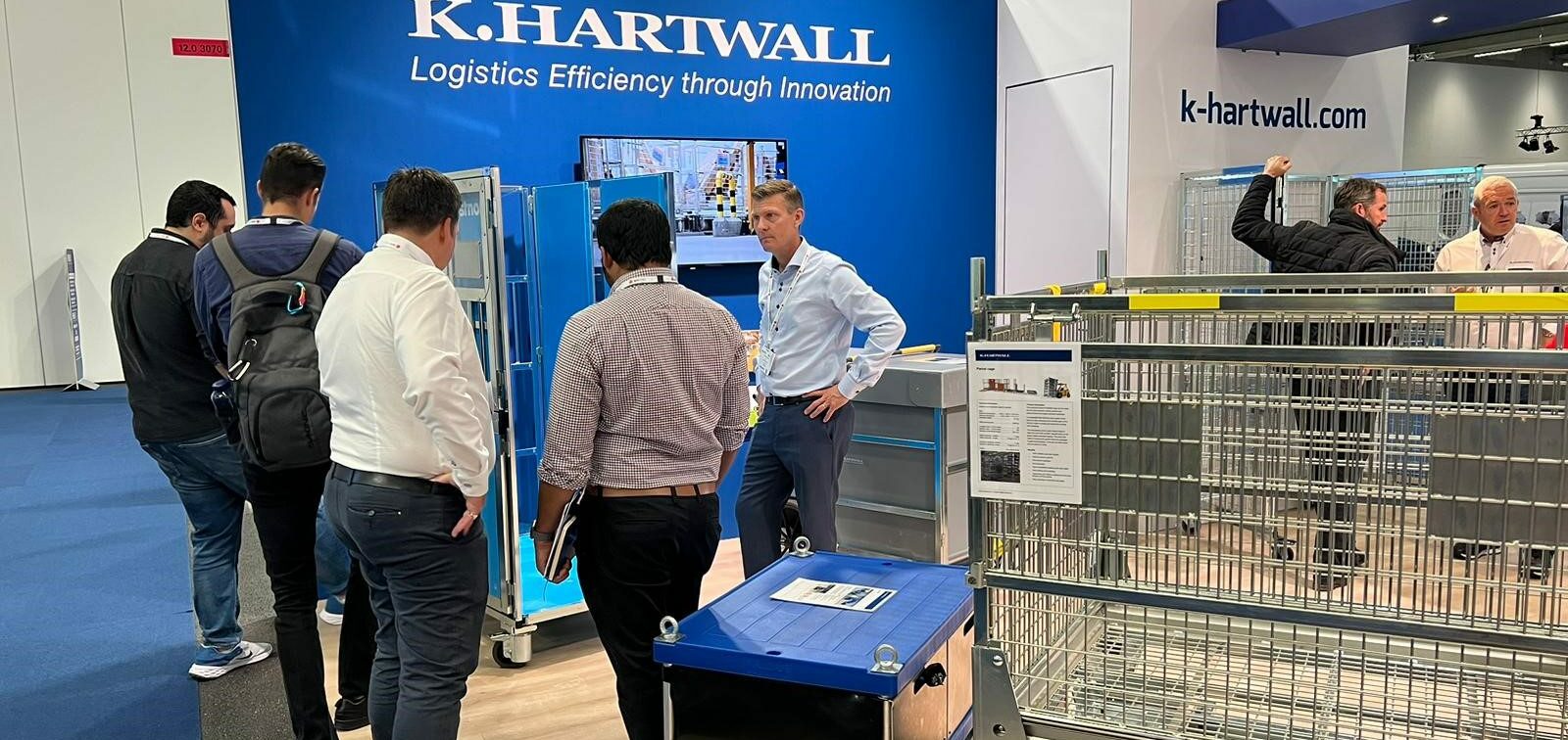 K.Hartwall booth at Parcel + Post Expo 2022