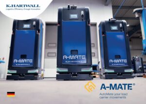 A-MATE brochure frontpage German